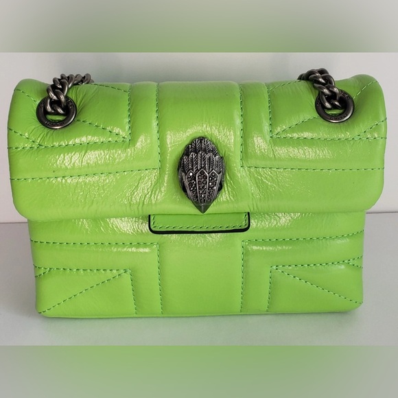 🔥 Kurt Geiger London Kensington Leather Union Jack Shoulder or Crossbody Bag - Picture 4 of 11